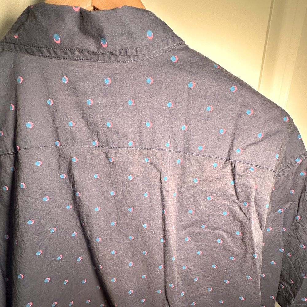 Bonobos - Eclipse Navy Blue Button Down Shirt, Me… - image 6